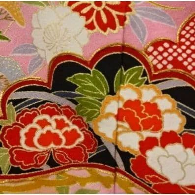 正絹京友禅☆桃色に絶妙ニュアンスカラーで粋かつドリーミーなお誂え7