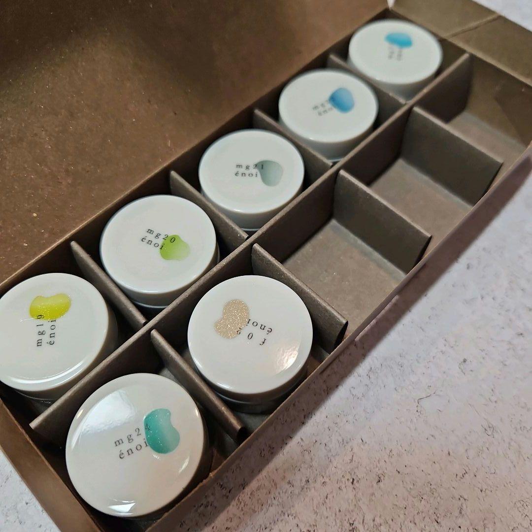 【新品未使用】énoi マグネットジェル《寒色》mg19～mg24 + f02