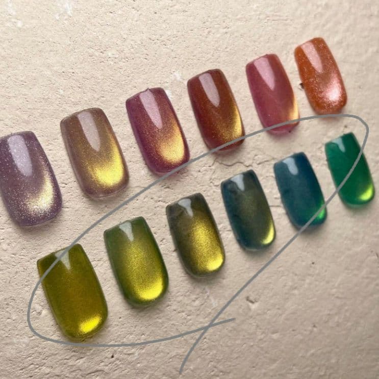 【新品未使用】énoi マグネットジェル《寒色》mg19～mg24 + f02