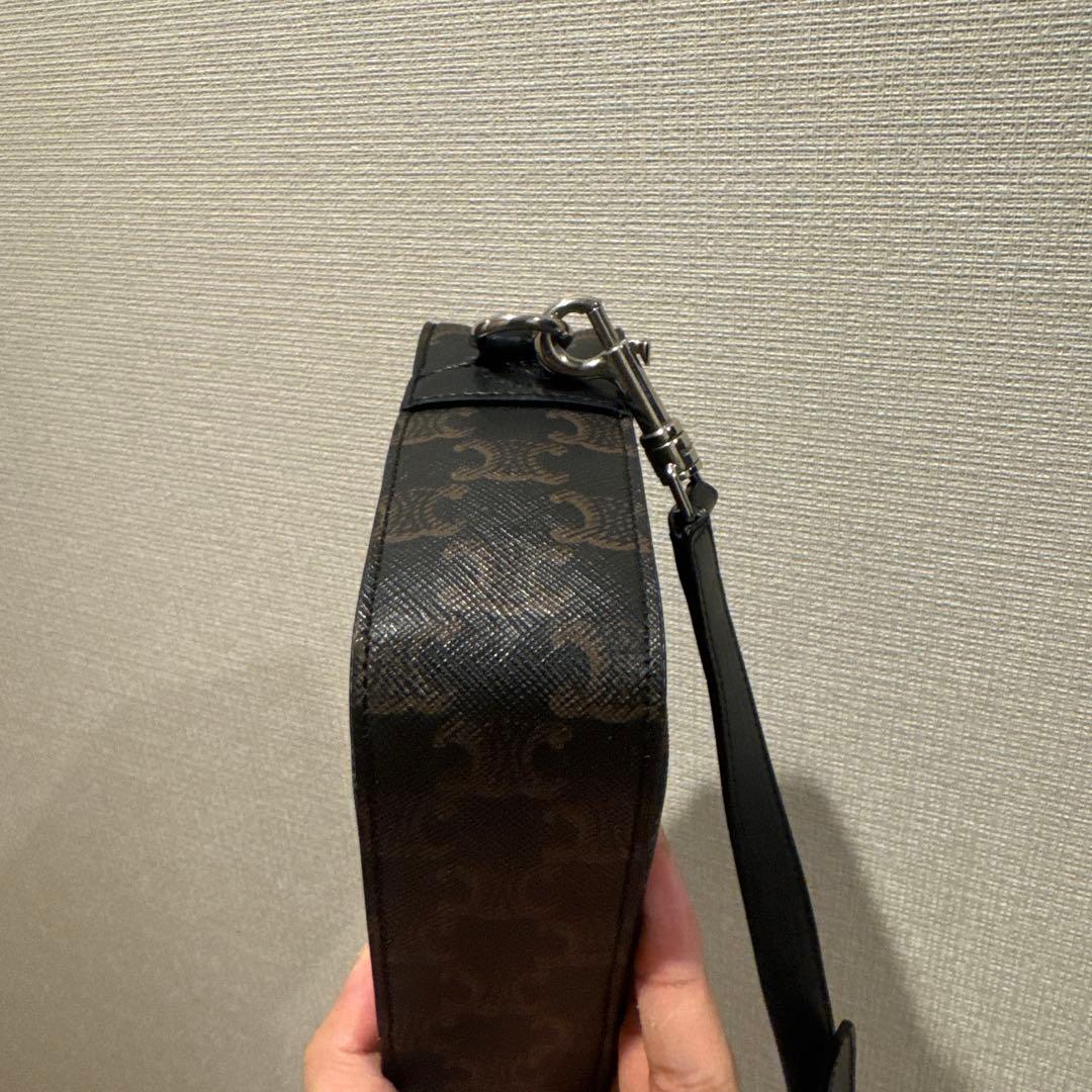 【美品】CELNEセリーヌ メッセンジャーバック