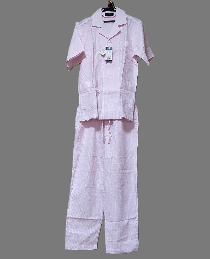 【新品 未使用 箱あり】 ポロ ラルフローレン パジャマ レディース M ピンク