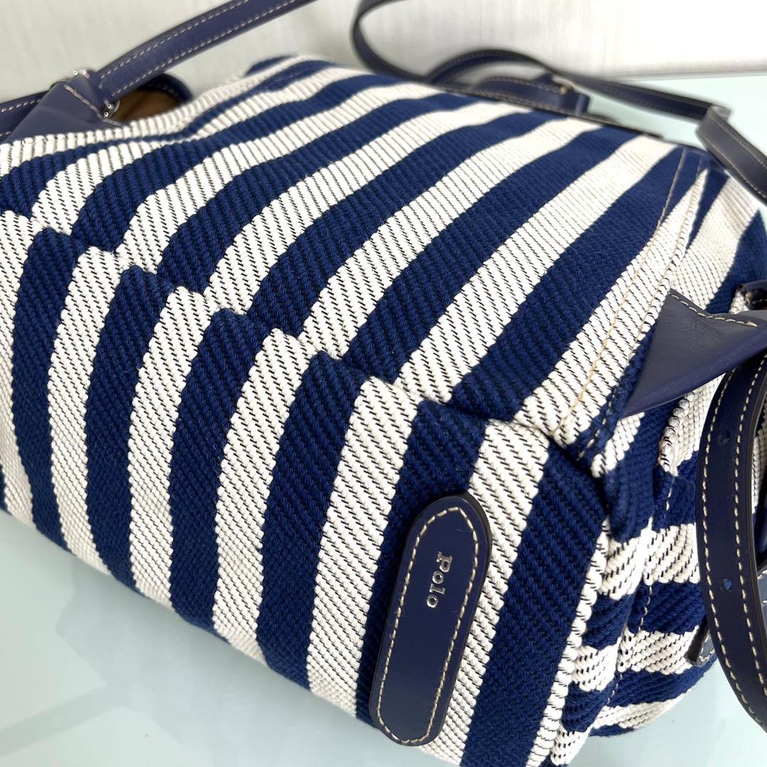 『未使用品』POLO RALPH LAUREN ストライプ バックパック