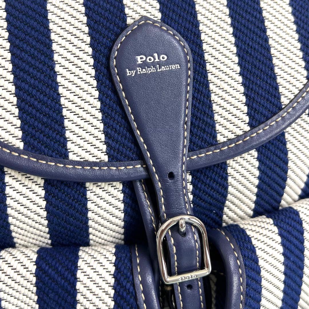『未使用品』POLO RALPH LAUREN ストライプ バックパック
