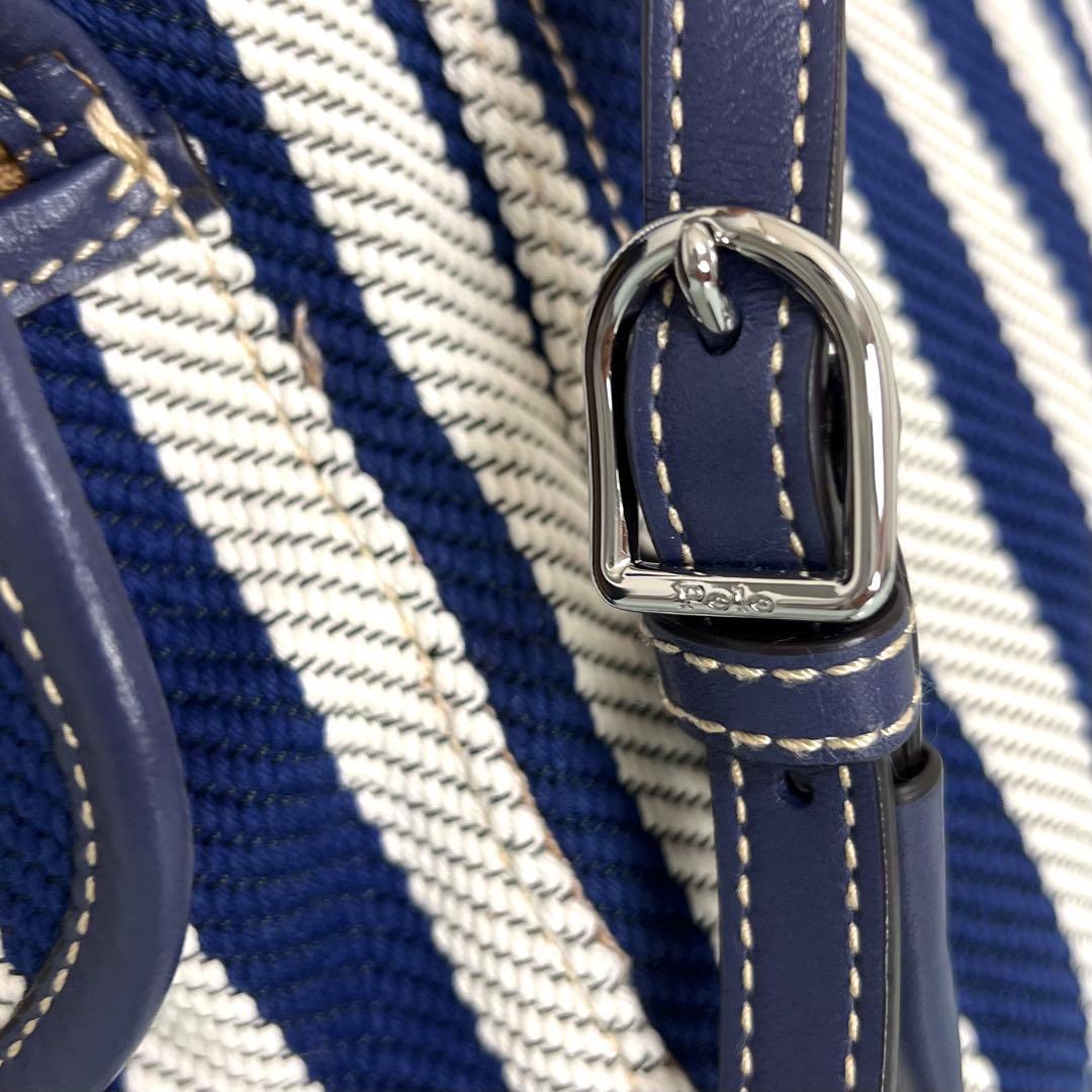 『未使用品』POLO RALPH LAUREN ストライプ バックパック