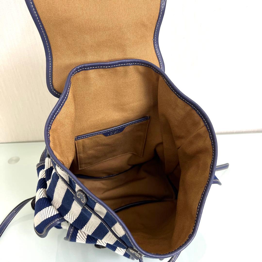 『未使用品』POLO RALPH LAUREN ストライプ バックパック