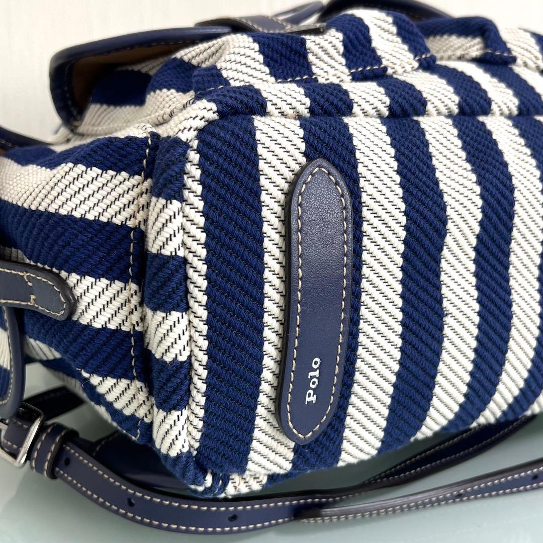 『未使用品』POLO RALPH LAUREN ストライプ バックパック