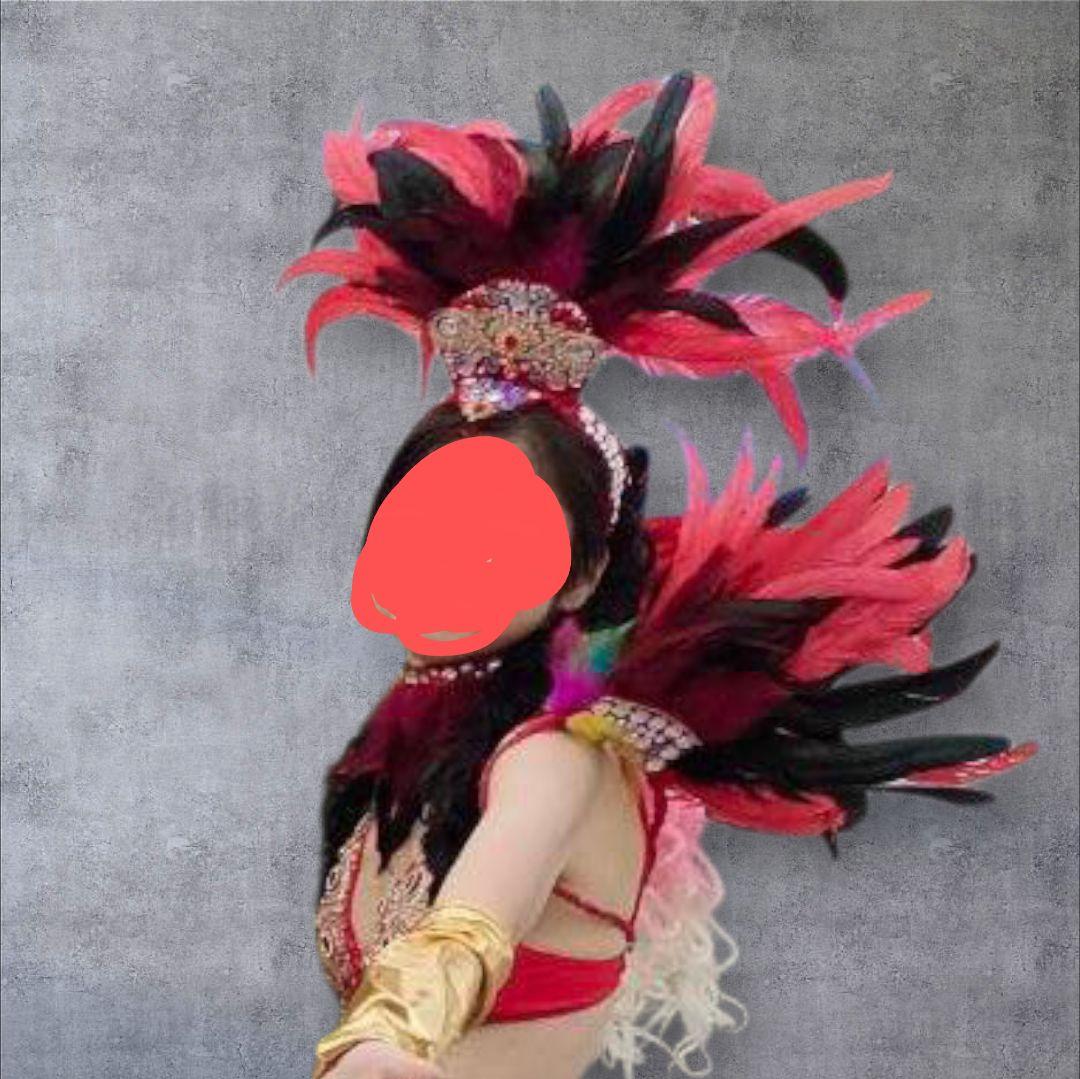 サンバ衣装 サンバ 赤　コステロとカベッサ Amazon.co.jp: [QLPLYZON] フェスティバルカーニバル衣装歌手ダンス