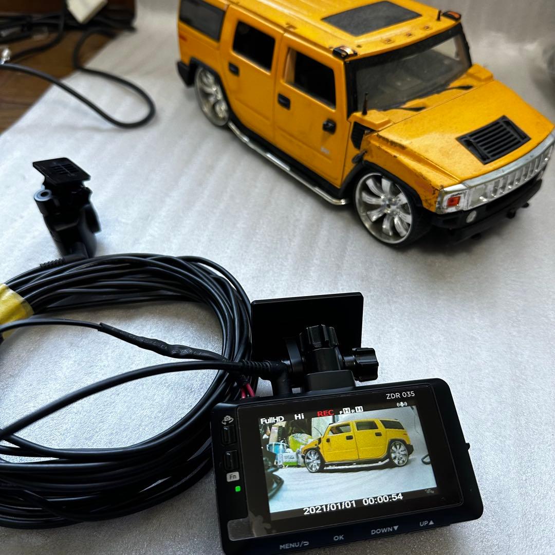 コムテック ドラレコレコーダー ZDR035中古品