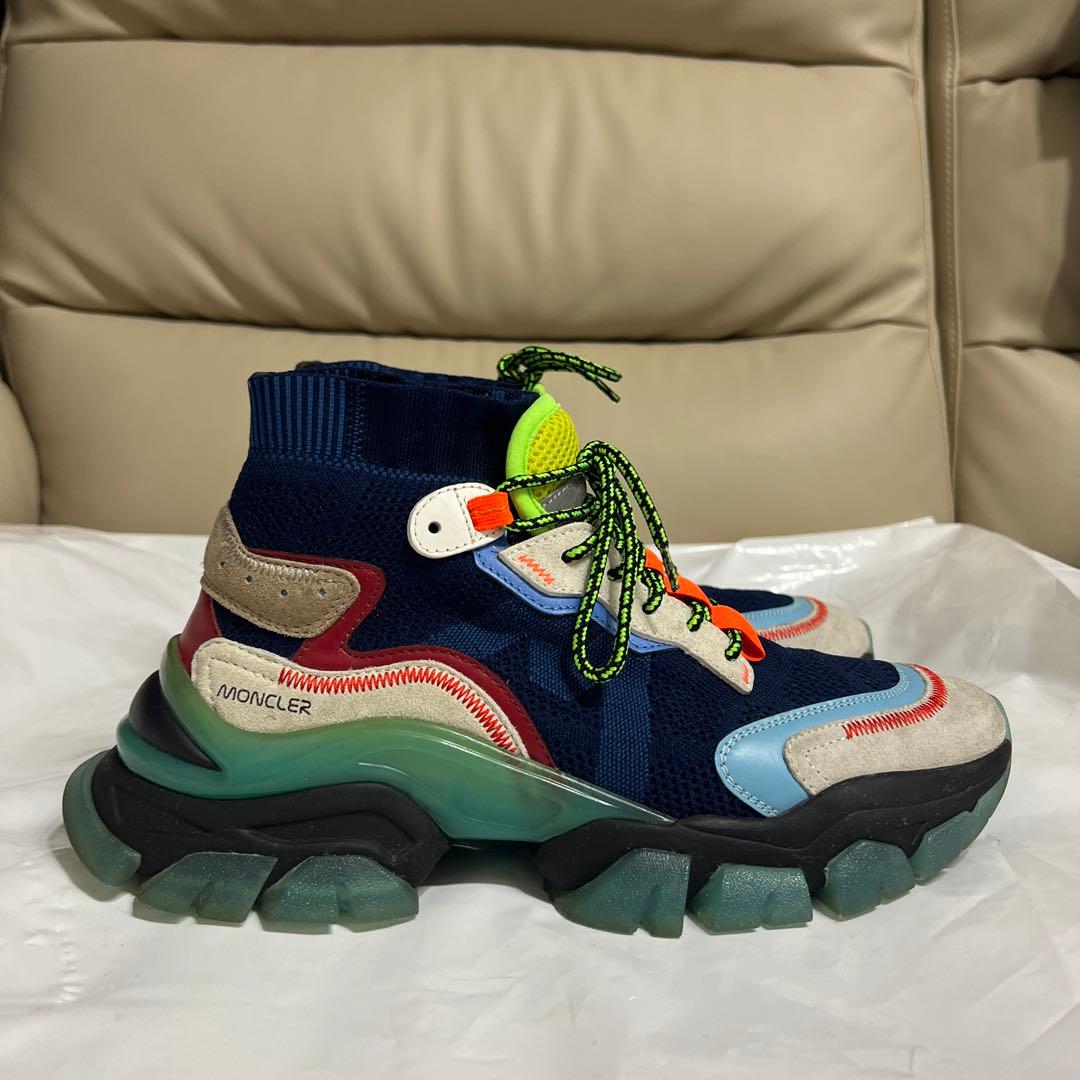 美品 MONCLER スニーカー モンクレール