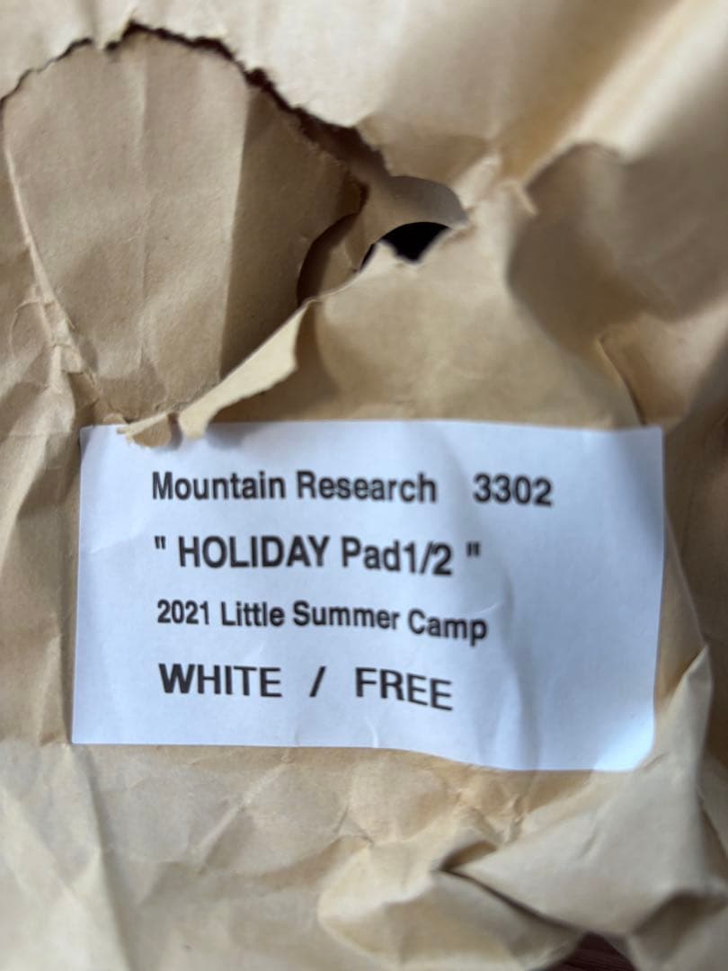 アウトドア寝具 Mountain Research HOLIDAY Pad1/2