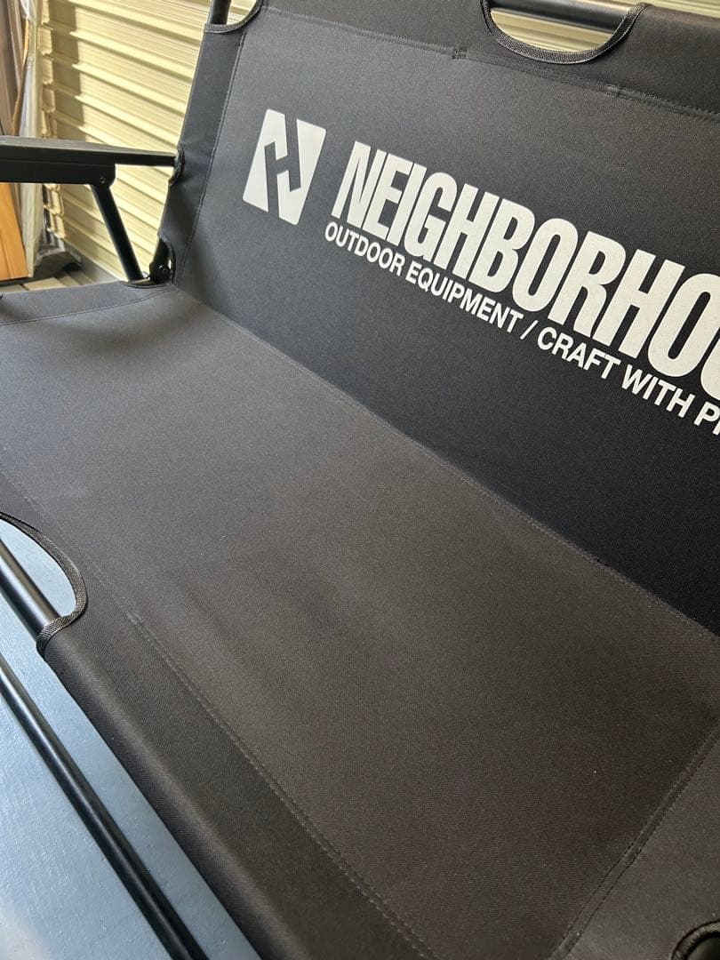 NEIGHBORHOOD アウトドアベンチ ブラック
