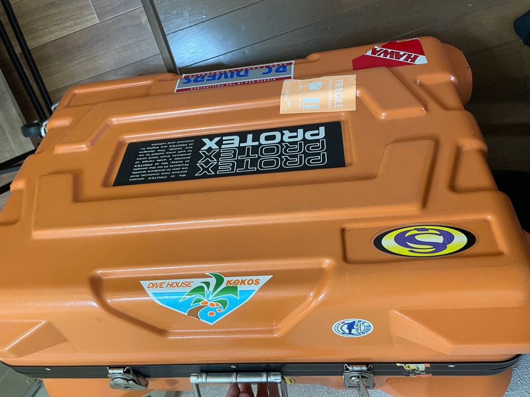 プロテックス　PROTEX CR-7000 オレンジ キャリーケース　ハード