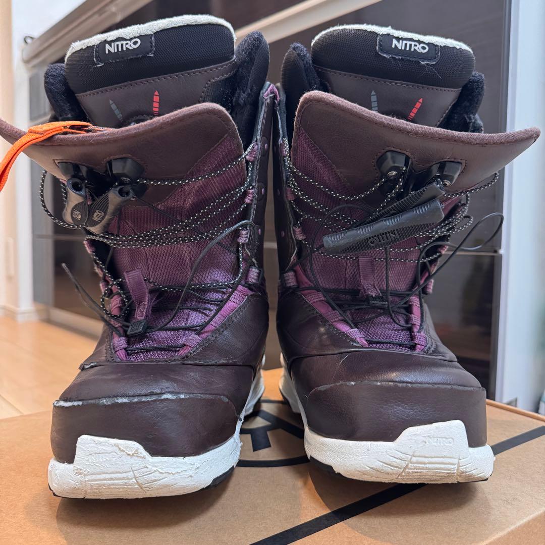 NITRO CROWN TLS cloud6 24cm スノーボード ブーツ - メルカリ