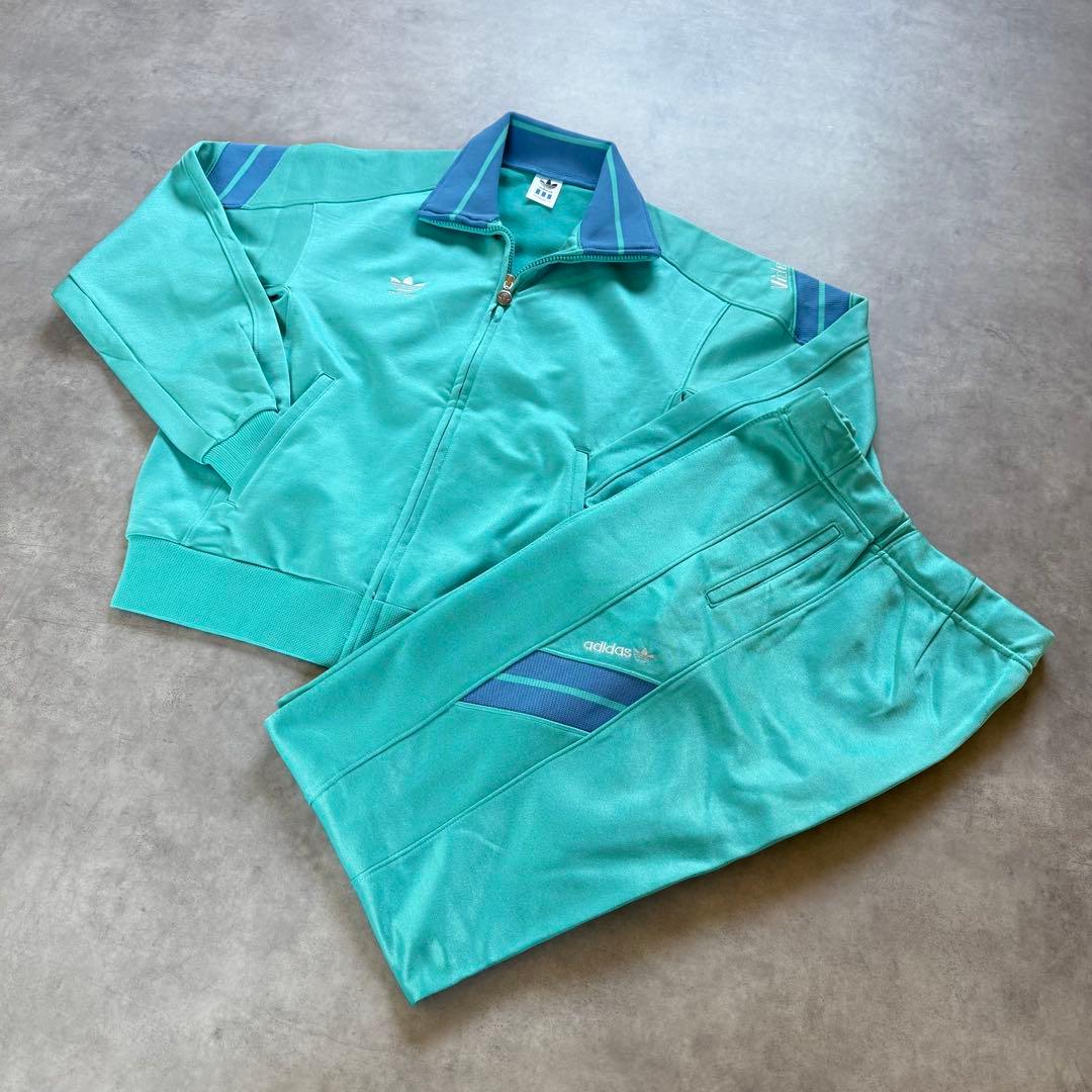 90s old adidas トラックジャケット トラックパンツ上下セット