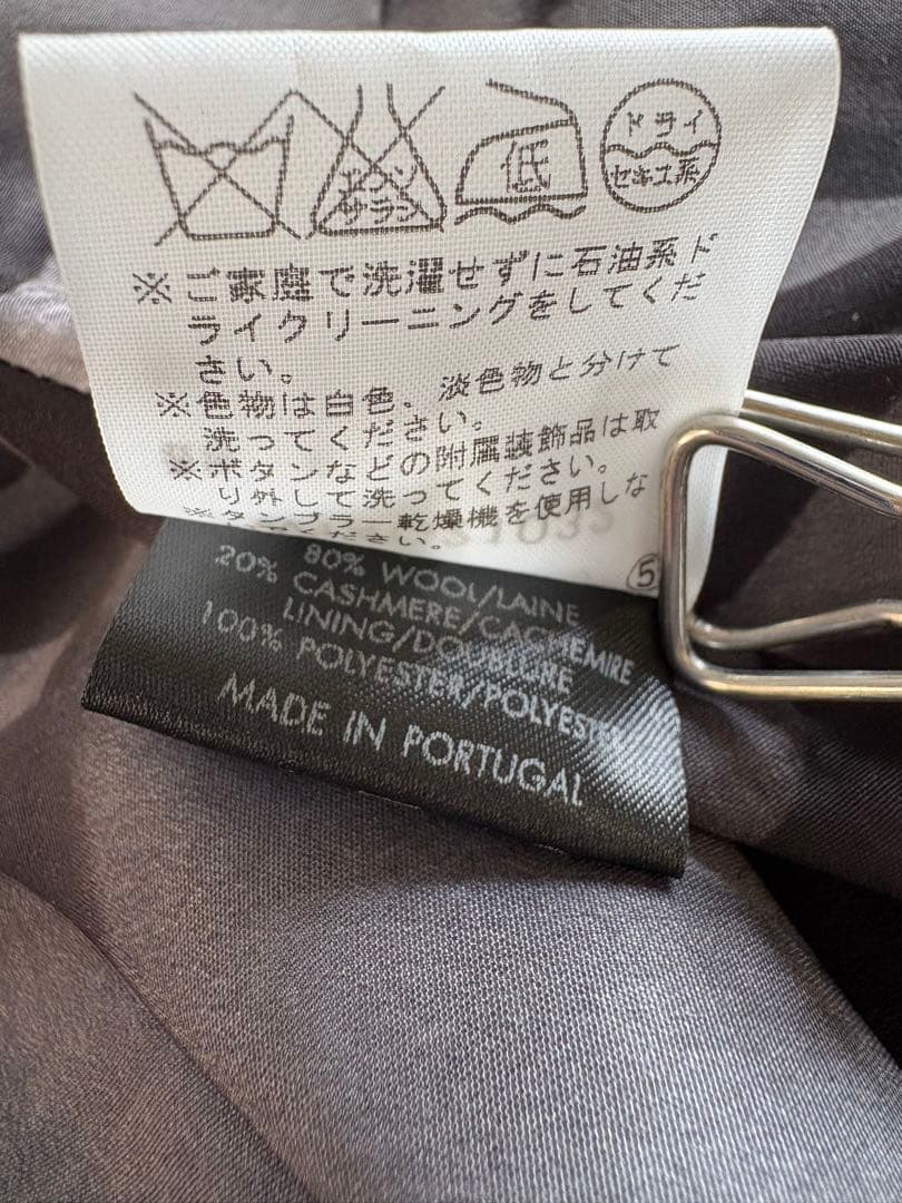 イーチアザー　ポンチョコート　ケープコート マント ショートコート　カシミヤ入