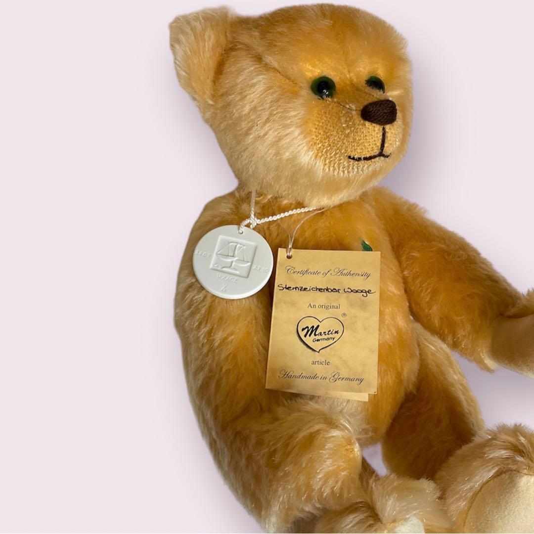 １９９体 限定品　ドイツ　マーチン社　ヴィンテージ　テディベア 　てんびん座