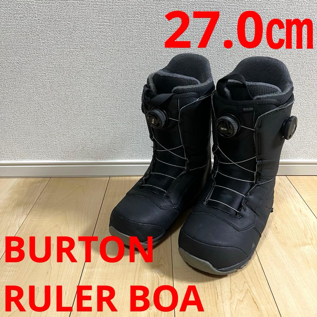 【即日発送】BURTON スノボブーツ　メンズRULER BOA 27.0cm