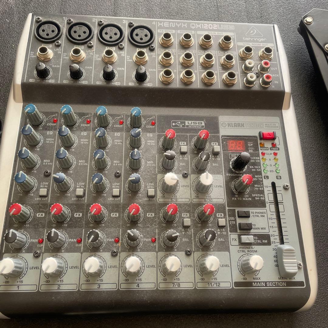 JTS TX-6 ダイナミックマイクとミキサーセット