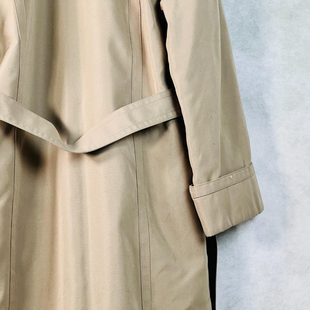 ラップコート リアルファー シルク100％ ライナー付き 裏地レオパード M