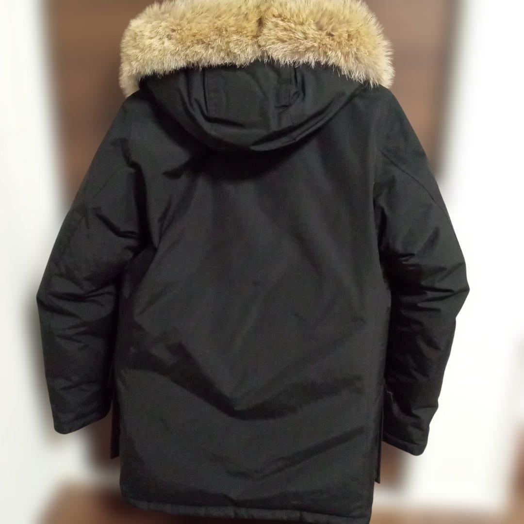 WOOLRICH ブラック アークティックパーカ S