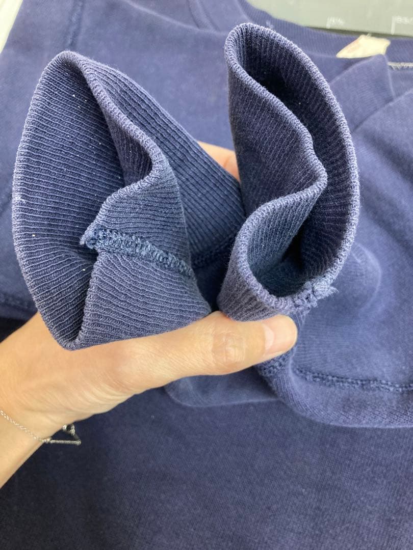 ラッセル スウェット 前V ヴィンテージ　50s 60s ナス紺　ビンスエ