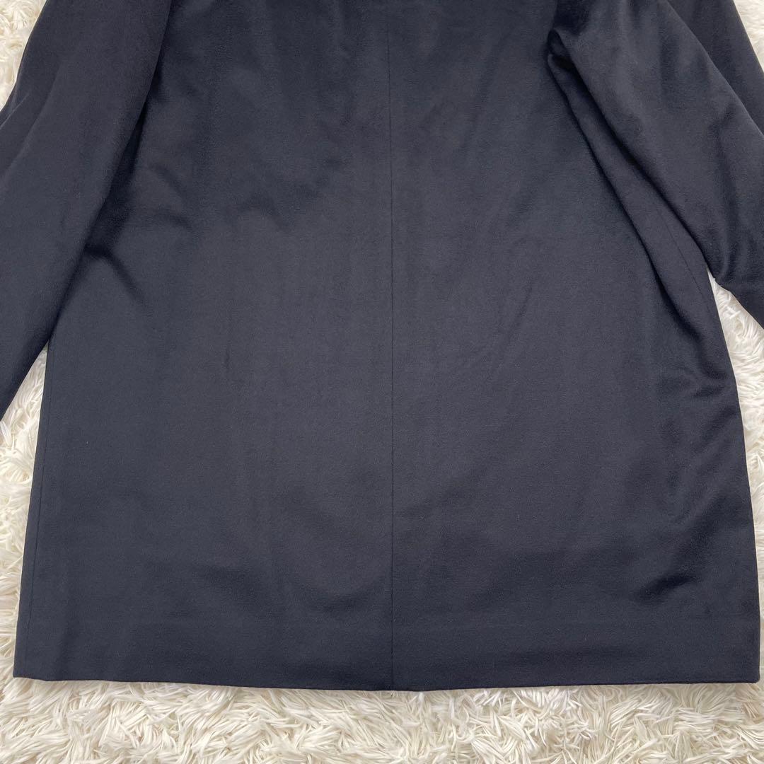 極美品✨ PIACENZA ピュアカシミヤ100% ニチワ ロングコート メンズ