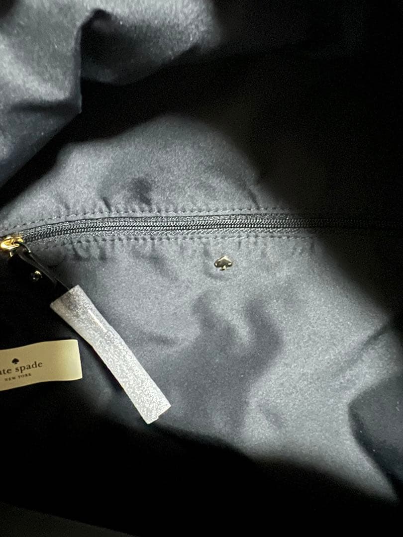 ［新品］kate spade new york キルティングバックパック 黒