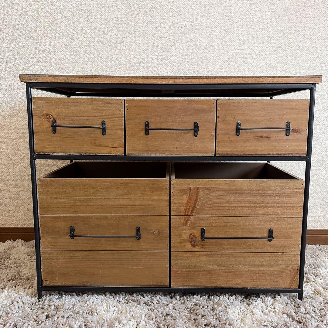 完売品 salut! アイアンウッド5ドロワー マルチラック - メルカリ