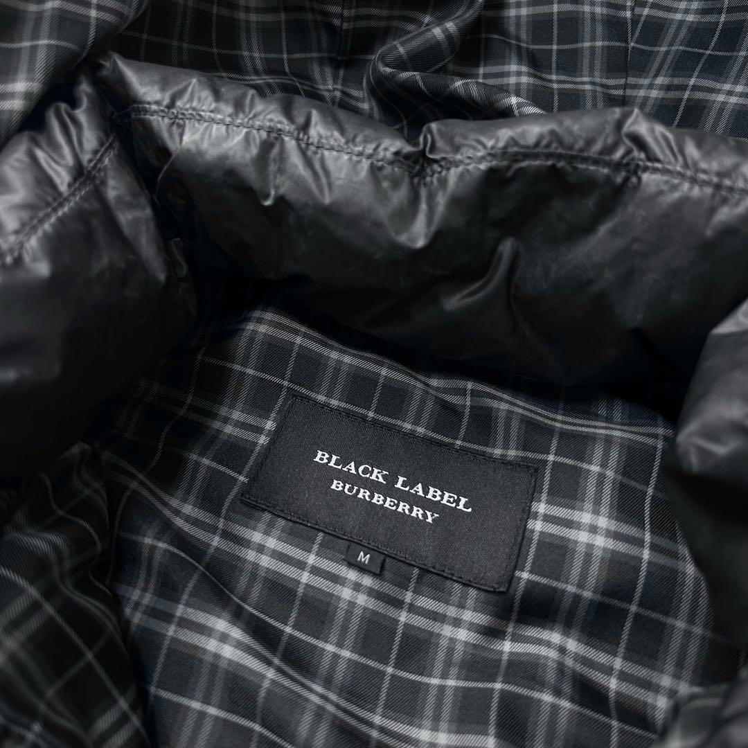 美品 バーバリーブラックレーベル キルティング ダウンジャケット 3way 黒