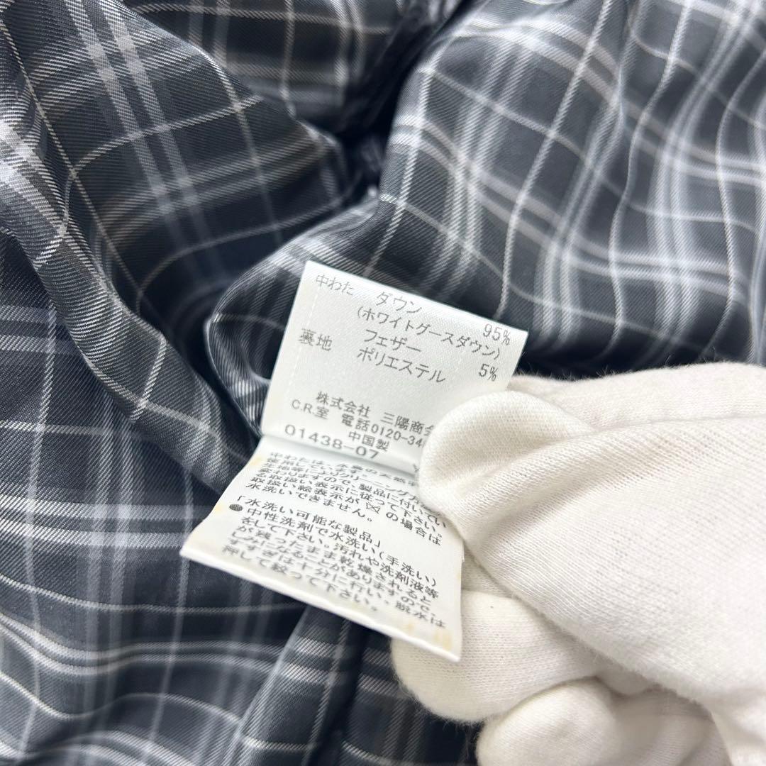 美品 バーバリーブラックレーベル キルティング ダウンジャケット 3way 黒