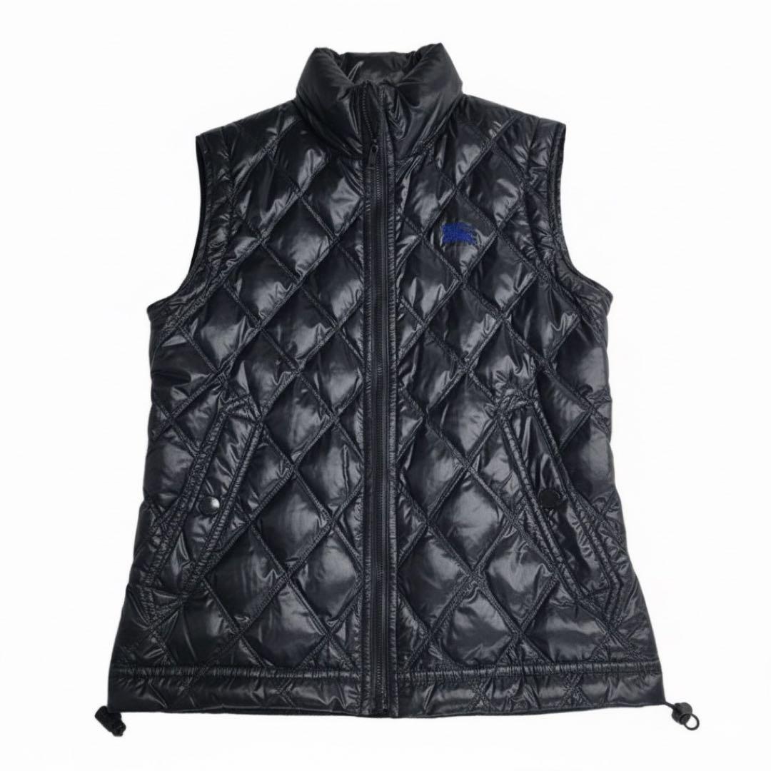 美品 バーバリーブラックレーベル キルティング ダウンジャケット 3way 黒