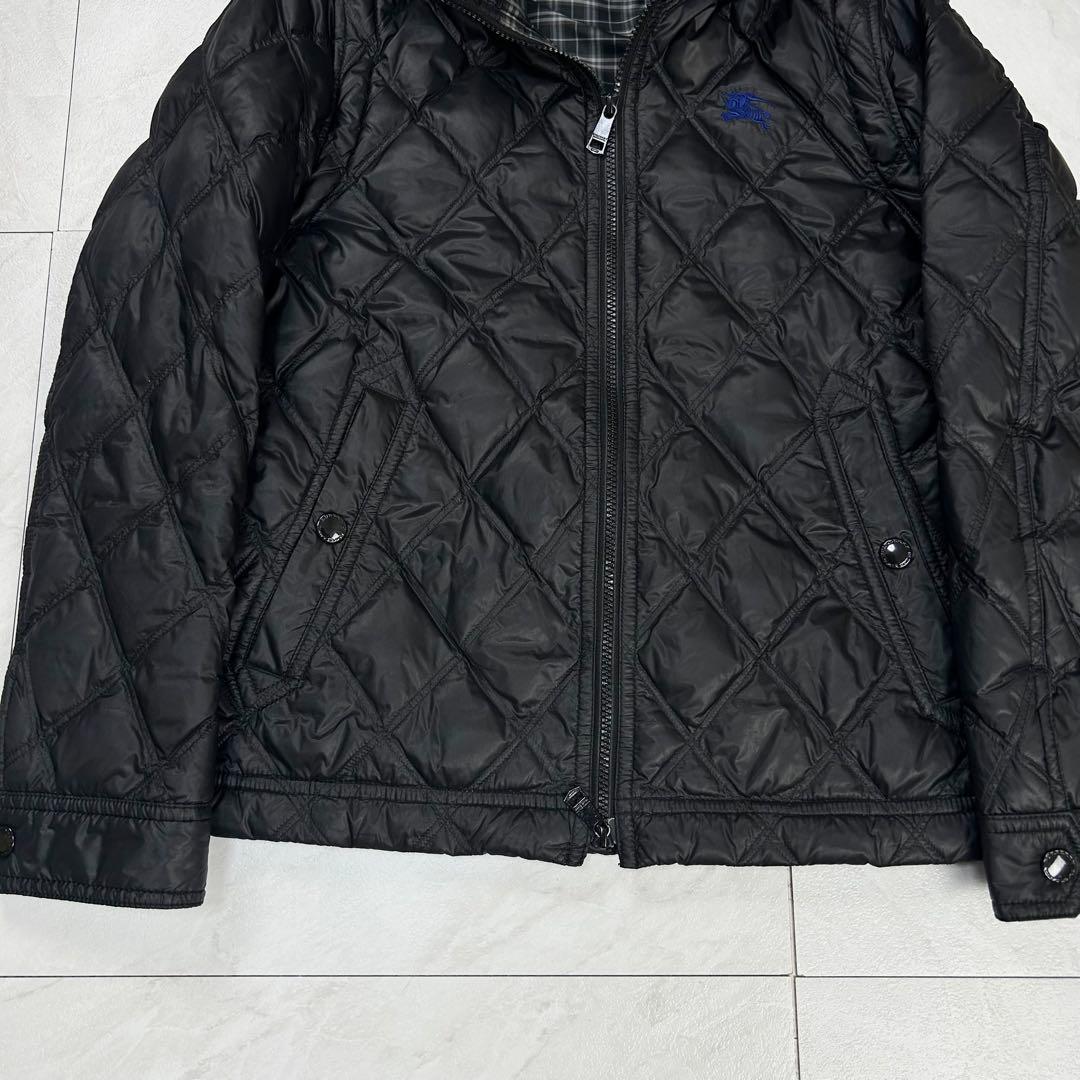 美品 バーバリーブラックレーベル キルティング ダウンジャケット 3way 黒