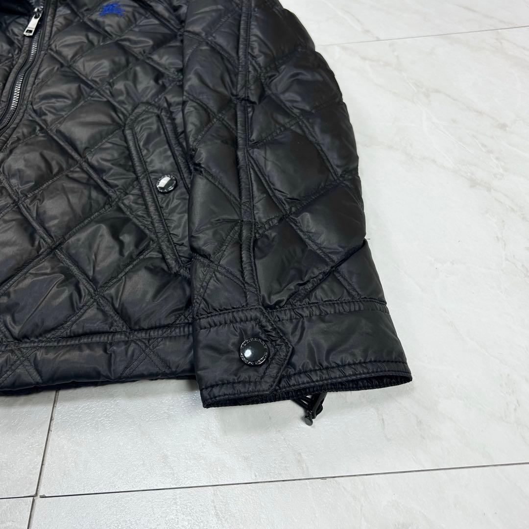 美品 バーバリーブラックレーベル キルティング ダウンジャケット 3way 黒