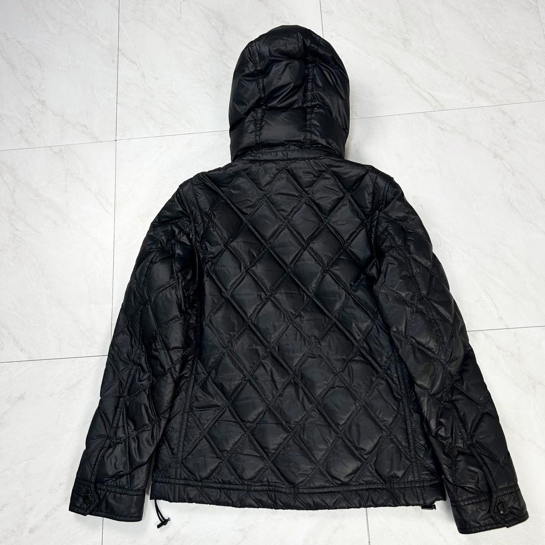 美品 バーバリーブラックレーベル キルティング ダウンジャケット 3way 黒