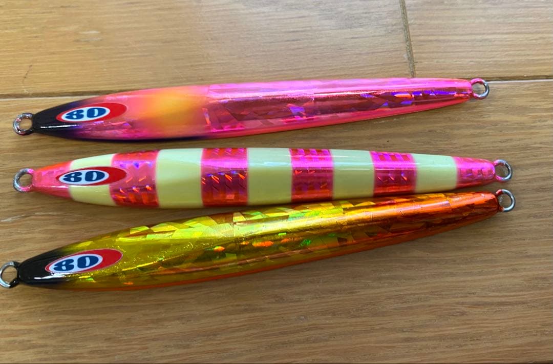 （中古品）メタルジグ 80〜160 計36個 DRESSケース付