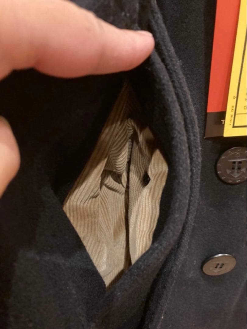 リアルマッコイズ　pコート　mj10116 40サイズ