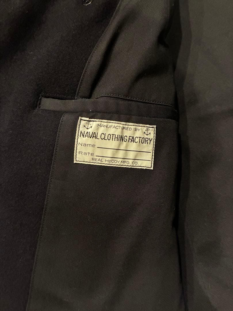 リアルマッコイズ　pコート　mj10116 40サイズ