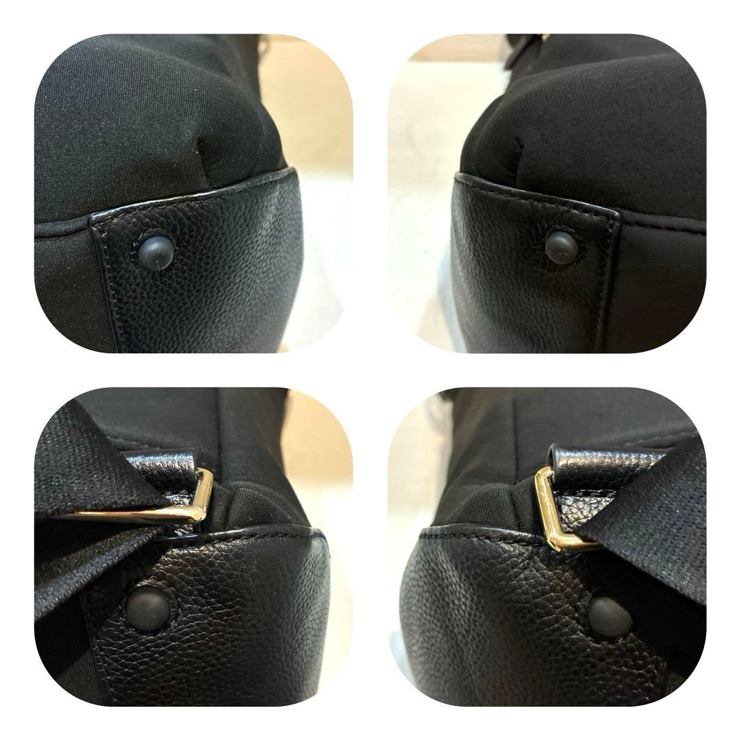 【美品】COLE HAAN グランド アンビション ネオプレン バックパック 黒