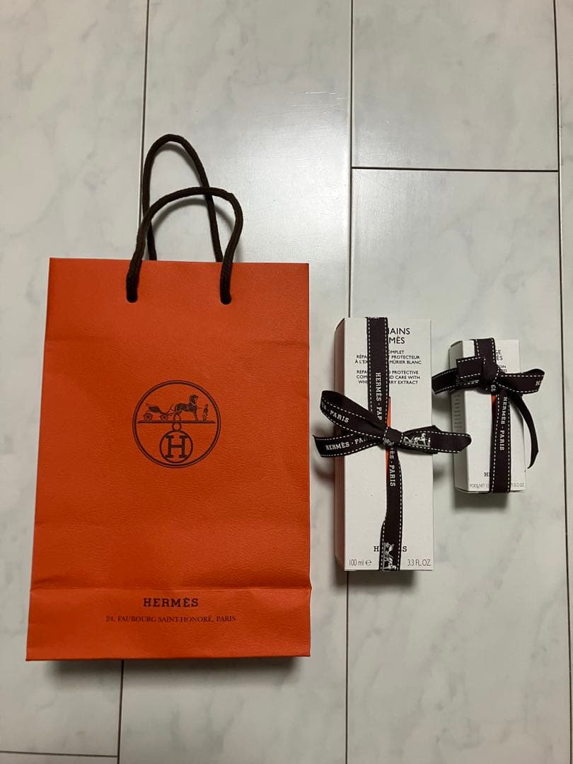 HERMES ハンドクリーム、リップクリーム セット