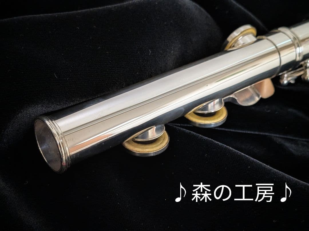 商談中【Sachi716】頭部管銀製　ヤマハフルート YFL311 Eメカ