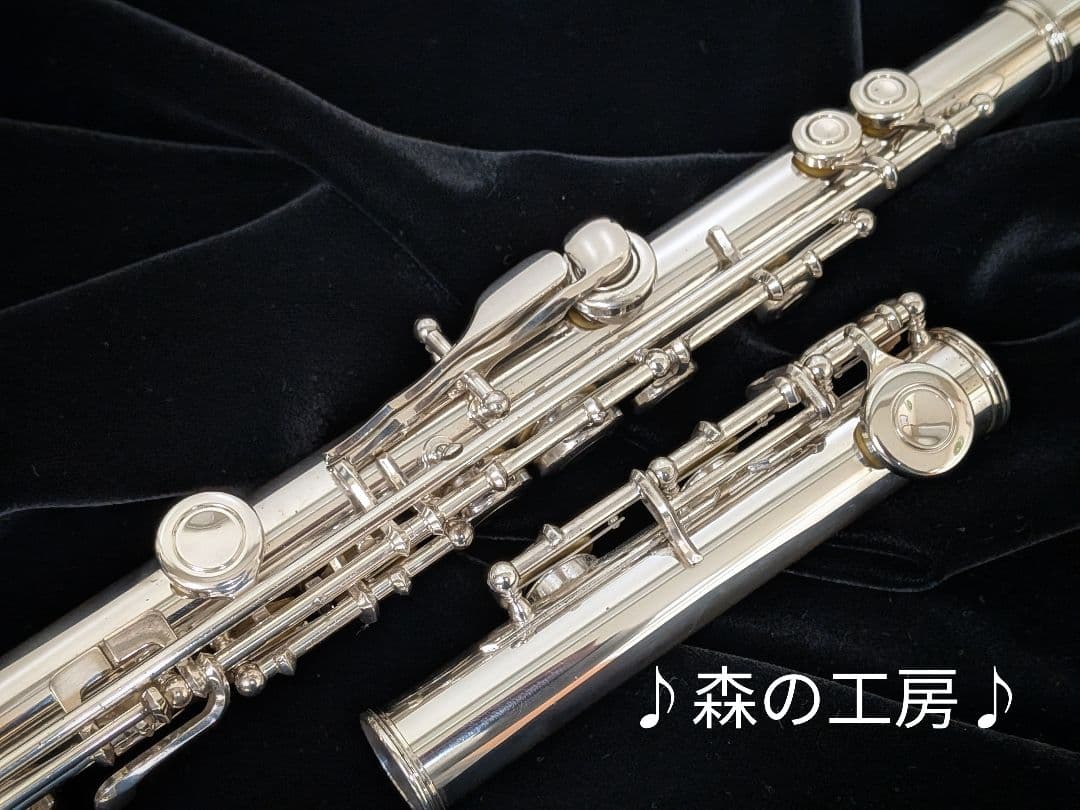 商談中【Sachi716】頭部管銀製　ヤマハフルート YFL311 Eメカ