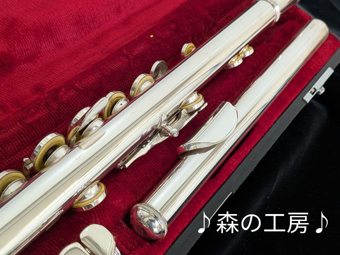 商談中【Sachi716】頭部管銀製　ヤマハフルート YFL311 Eメカ