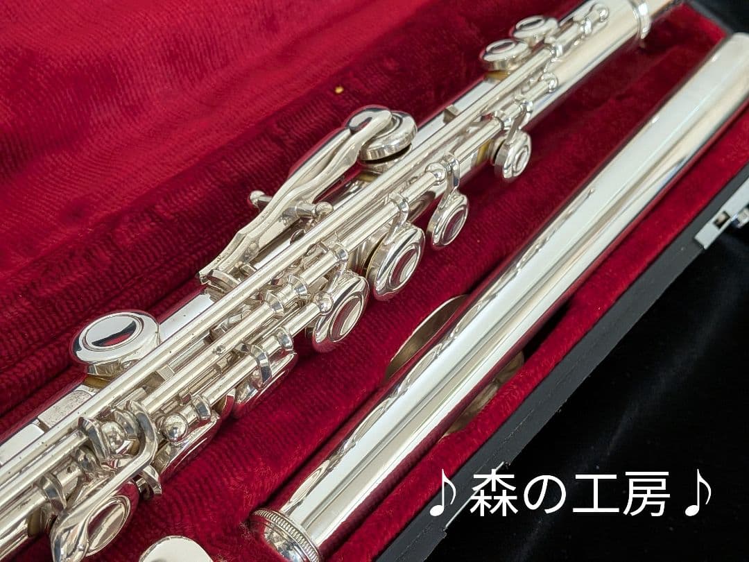 商談中【Sachi716】頭部管銀製　ヤマハフルート YFL311 Eメカ
