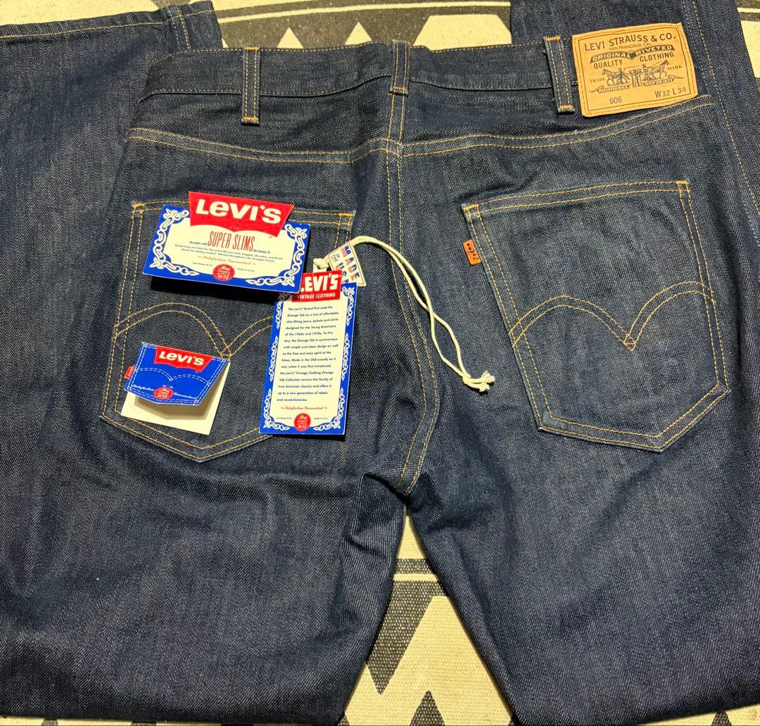 リーバイスヴィンテージクロージング LVC 606 USA製 - パンツ