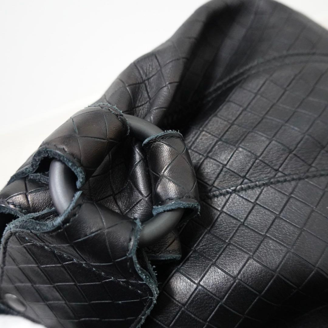 ボッテガヴェネタ　イントレッチオ　ミラージュ　ショルダーバッグ　トートバッグ　黒