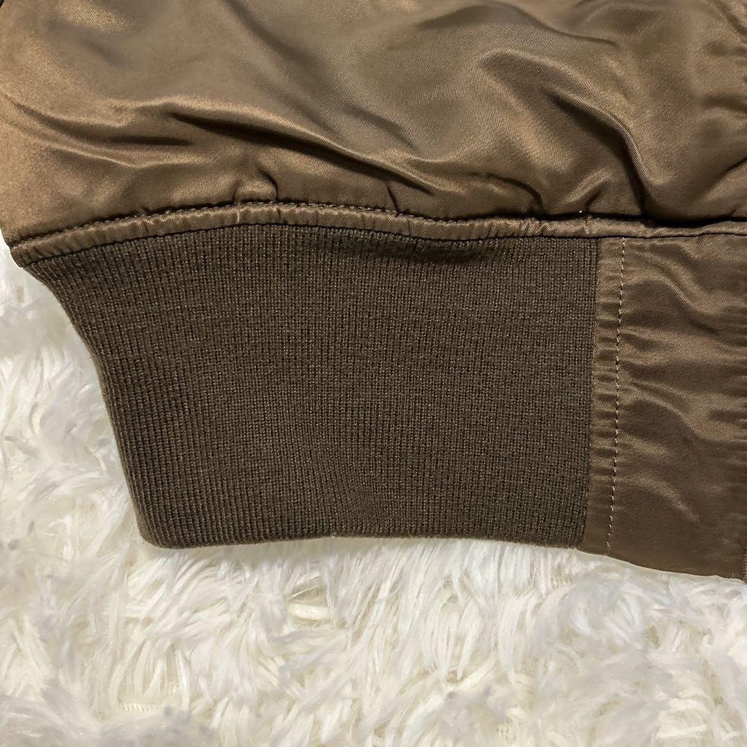 ✨希少色✨ アルファインダストリーズ MA-1 フライトジャケット ブラウン