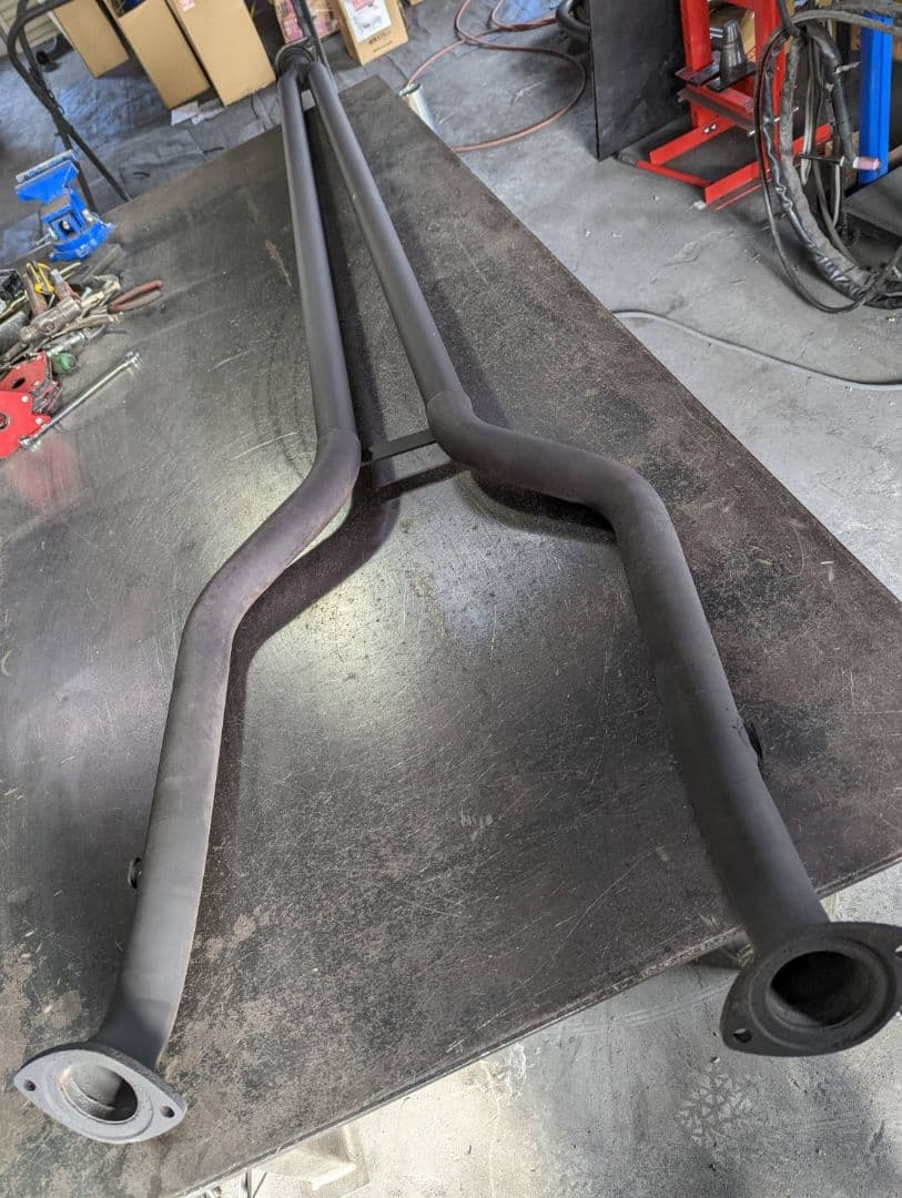 130系マークX！オリジナルデュアル中間ストレートマフラー！ - メルカリ