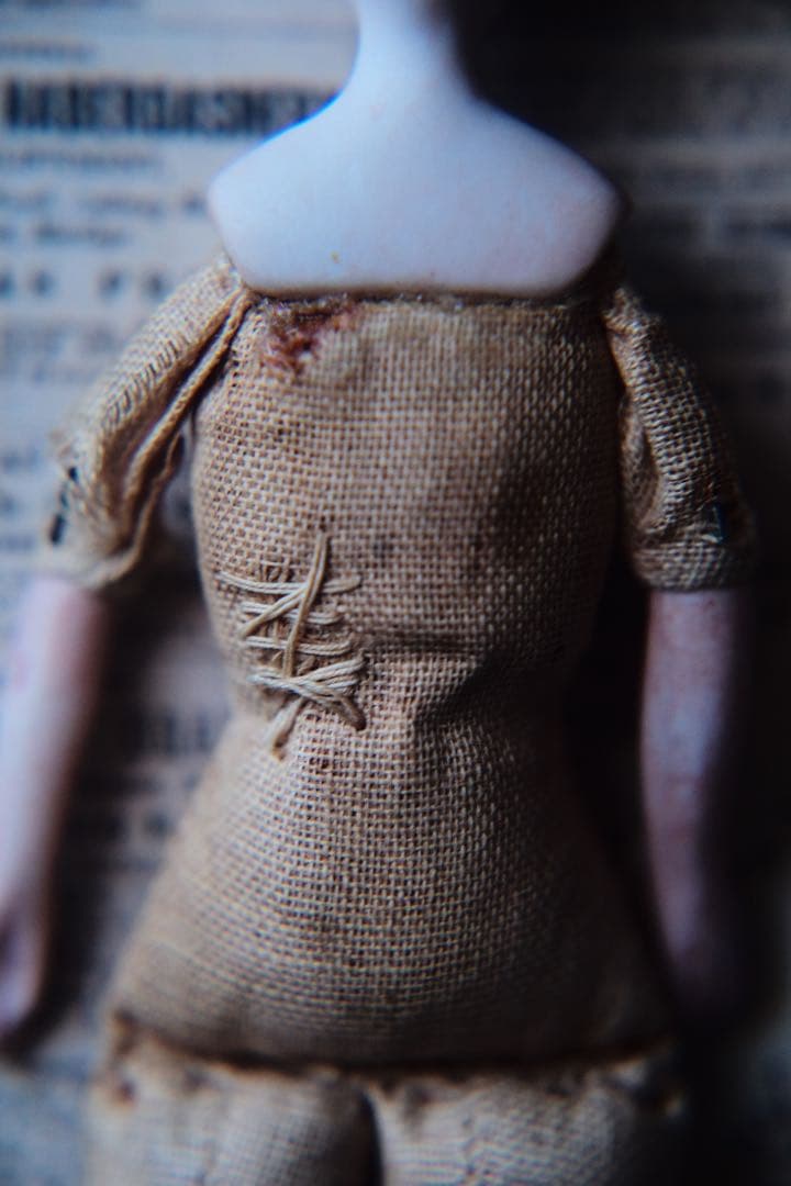 パリアンドール アンティークドールハウス ビスクドール チャイナヘッド