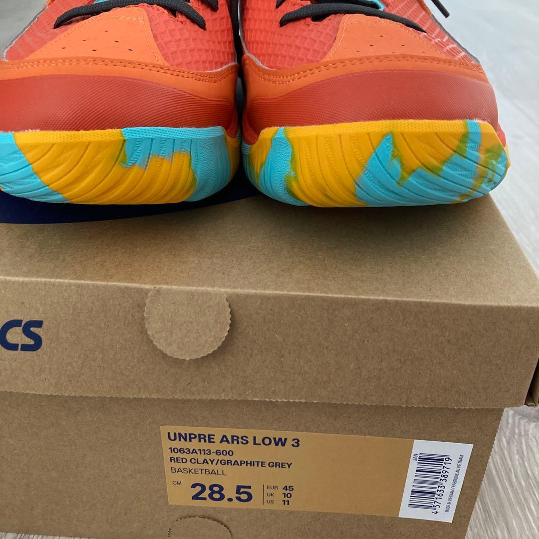 アンプレアルスlow3 予約販売分　オレンジ　完売品　28.5 新品タグ付き