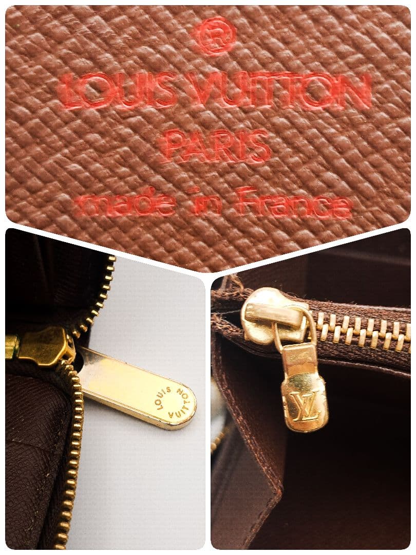 ✨最高級美品✨ダミエ オーガナイザー 長財布 エベヌ ルイヴィトン【最